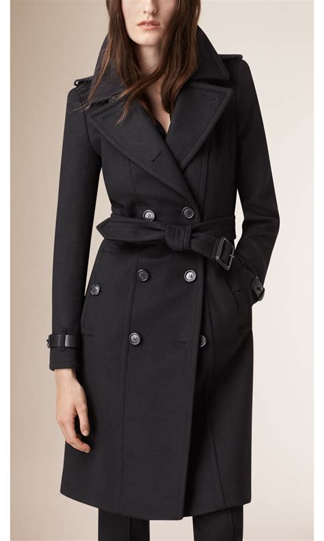 burberry wool jacket woman|burberry wool overcoat.